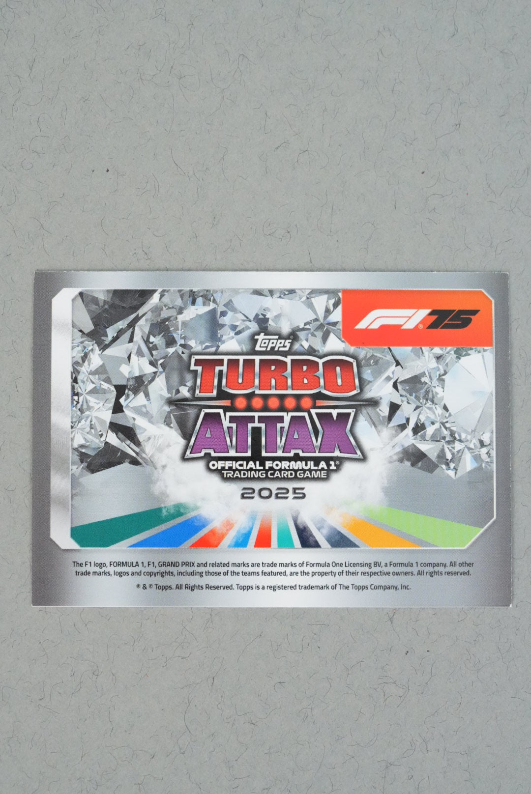 F1 75 Logo F1 Turbo Attax 2025 Holo - 294