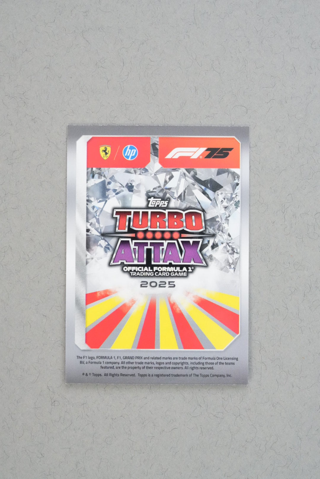 Lewis Hamilton Topps F1 Turbo Attax 2025 – Hero Card 25