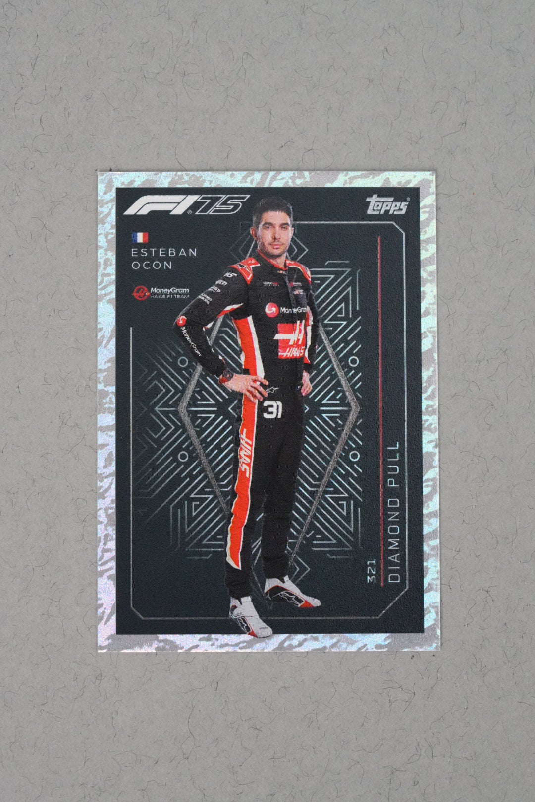 Esteban Ocon F1 Turbo Attax 2025 Diamond Pull - 321